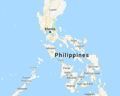 carte des philippines